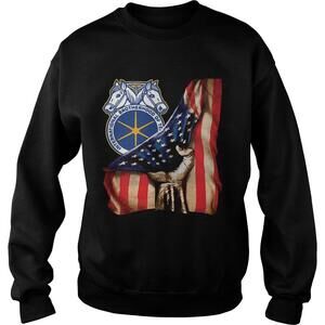 International Brotherhood Of Teamsters America Flag Sweatshirt